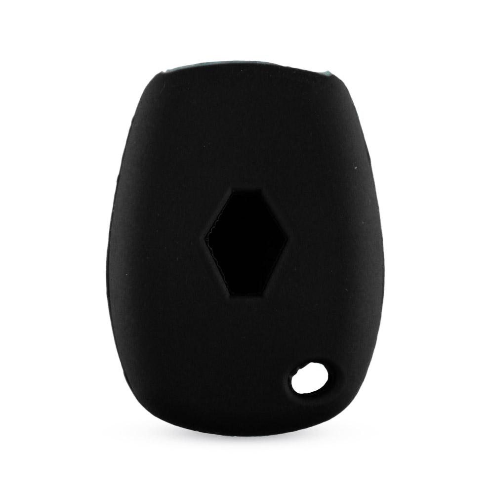 3 Button Silicone Rubber Car Key Shell Cover Case Protector For Renault Duster Logan Fluence Clio Vivaro Master Traffic