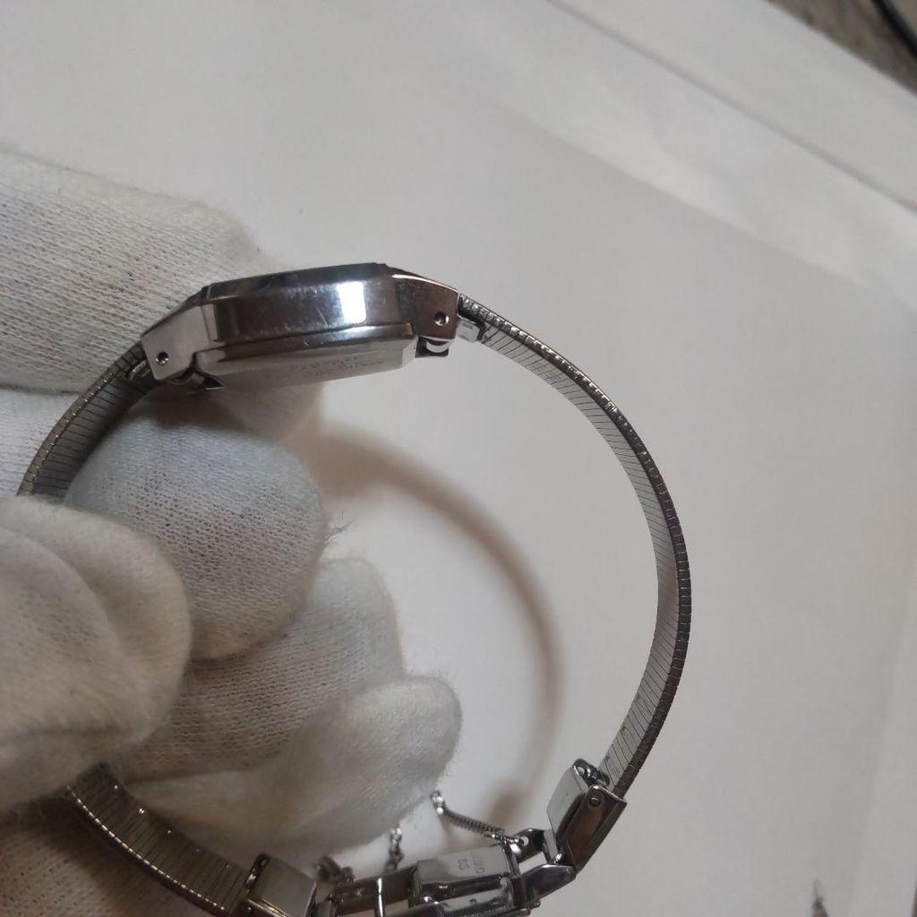 [USED] Working Seiko manual winding watch, turquoise, 11-4210