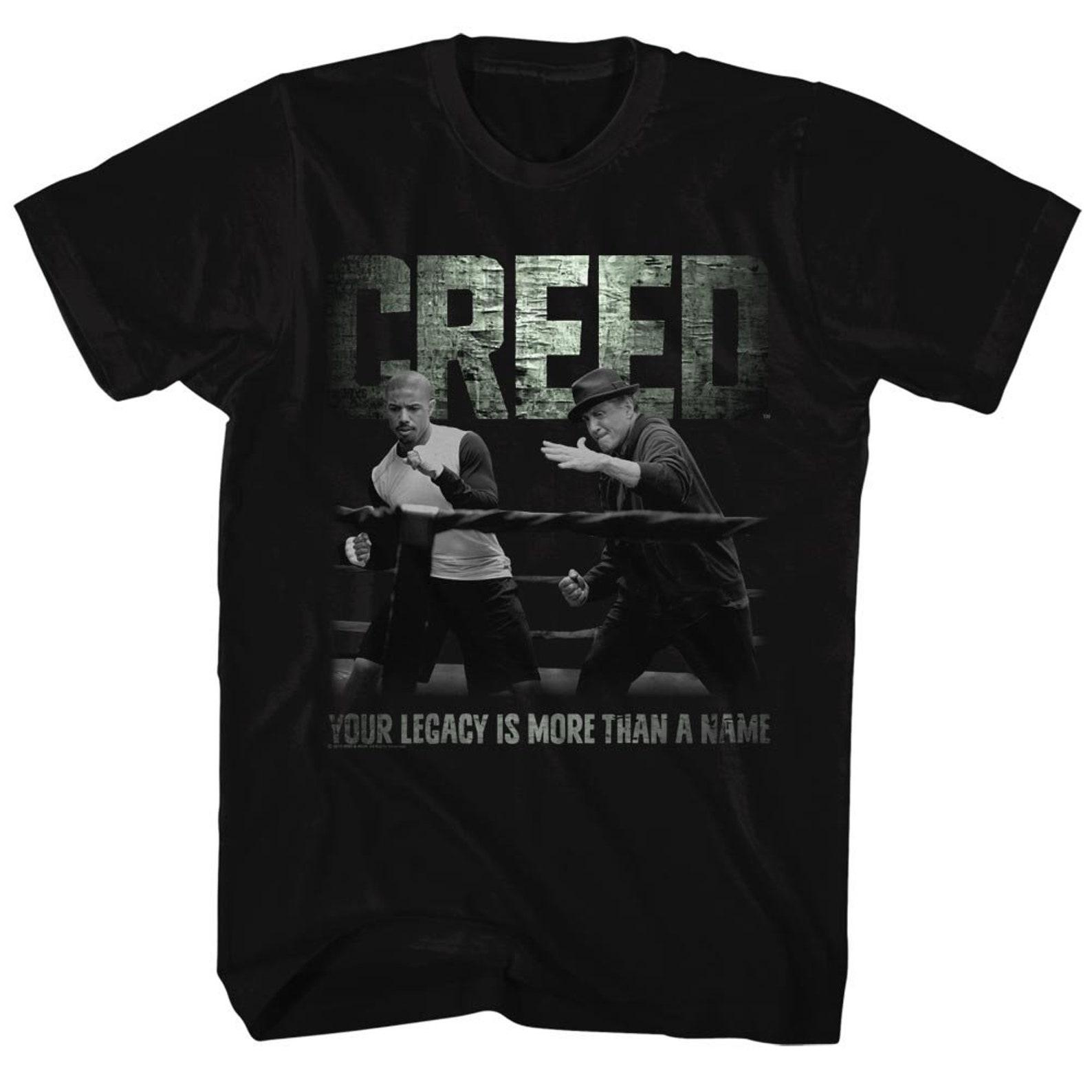 Черная футболка Rocky Embrace The Legacy S