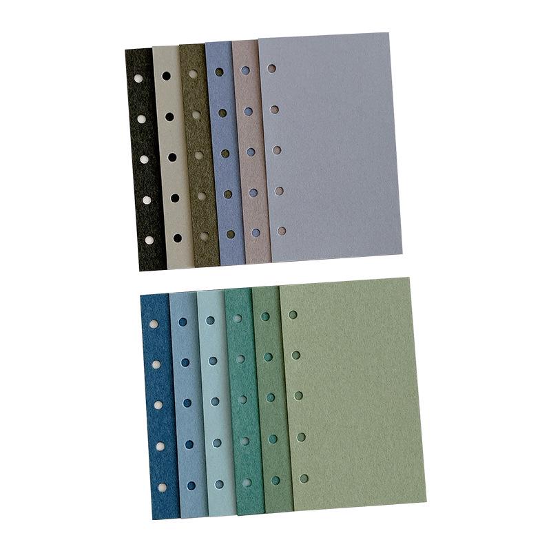 Floating Light Series Specialty Loose-Leaf Journal Refills - Blank Colored Pages (M5A7A6Slin)