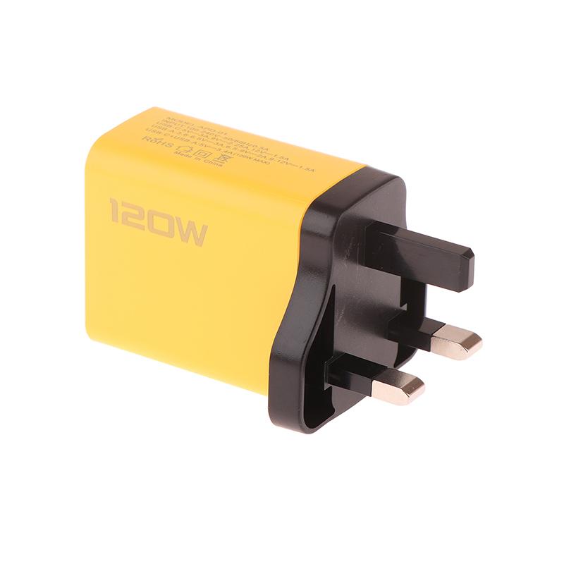 Caricabatterie Rapido Tipo C 120W Quick Charge 3.0 Adattatore Caricabatterie USB Per Telefono Pd Caricabatterie USB Ricarica Rapida