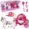 Kareta Lalka Walking Horse Sounds Lights 2206B