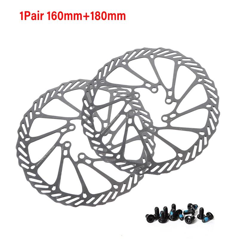 2 Pçs G3 Hs1 Rotor De Freio A Disco Da Bicicleta 160/180/203Mm Rotores De Freio Hidraulico De Alta Resistencia De Aco Inoxidavel Mtb Rotor Da
