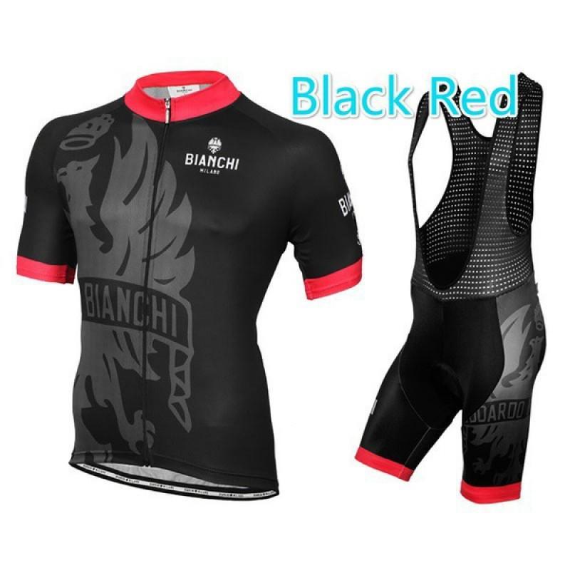 Mens Cycling Jersey Set Short Sleeve Road Bike Kit Quick Dry Breathable Performance Wear