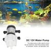 DC 12V Water Pump Self Priming Diaphragm Sump Pump for Home 385 Motor PVC Bracket 3 Meter Lift