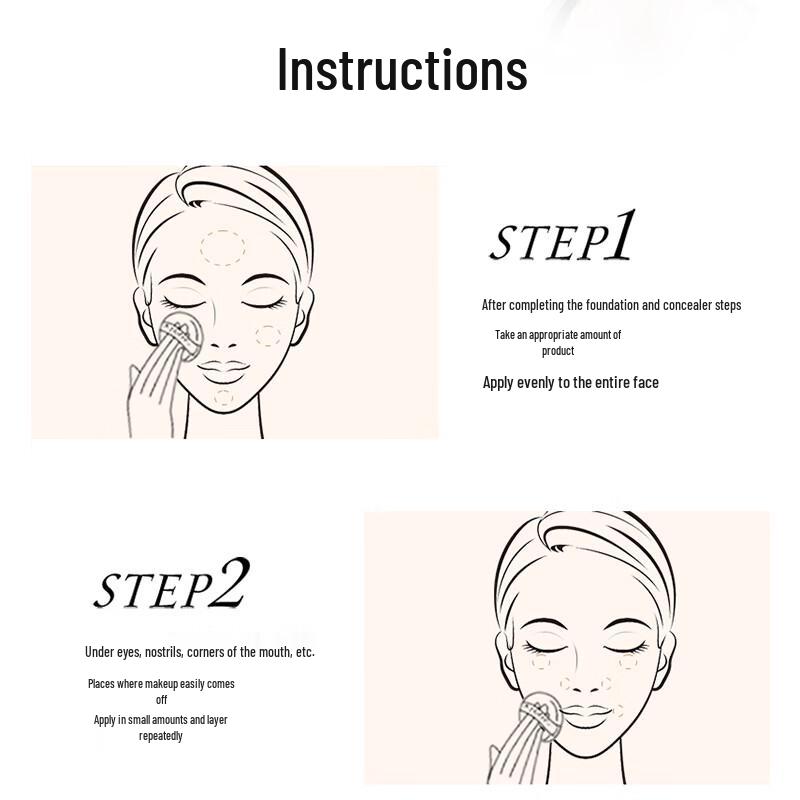 MGP Small Gold Fan Compact Powder