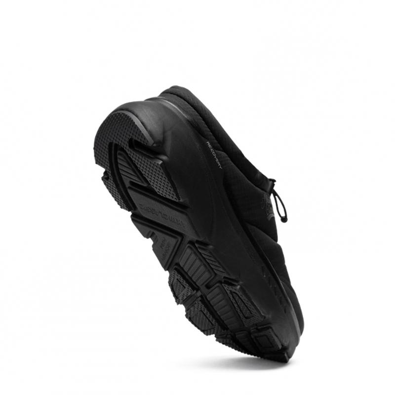 Akiii Classic Comfortable Lightweight Winter Shoes [4.5cm] Black Mule