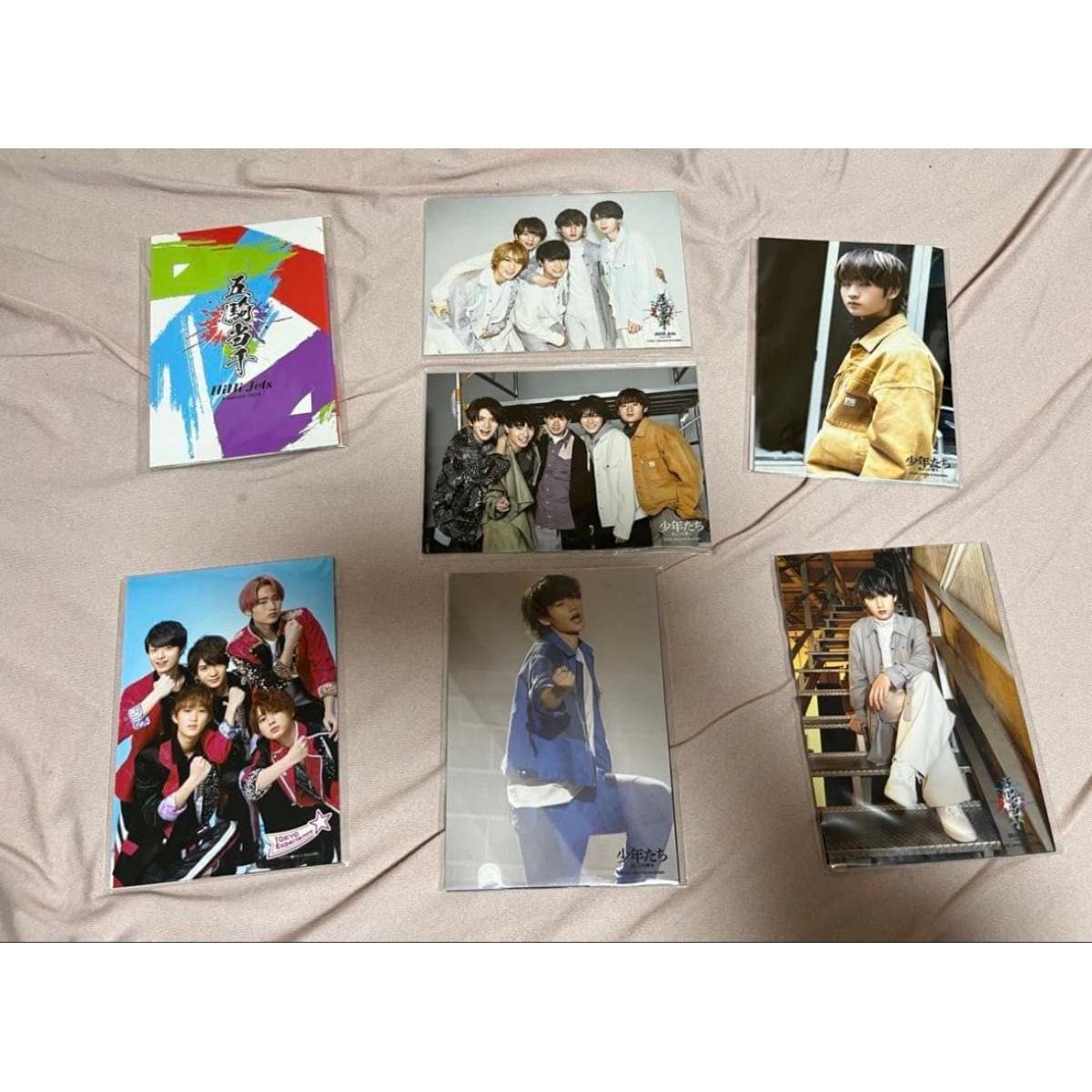 Used HiHi Jets Boys Official Photo Postcard Set of 6