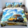 Yellow SUV with luggage. Bedding sets Duvet cover sets Duvet covers Pillowcases(1 * Duvet Cover 2 * Pillowcases without duvet insert)