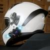 Double Lens Motorcycle Helmet Full Helmet Drinking Water Lightweight Four Seasons Ghost Face Helmet with Bluetooth