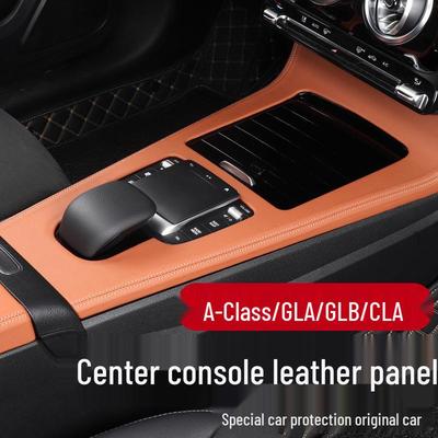 Mercedes-Benz GLA Center Console Decoration Sticker: Fits GLB220, A-Class, CLA, EQA, EQB - Car Interior Protective Film.