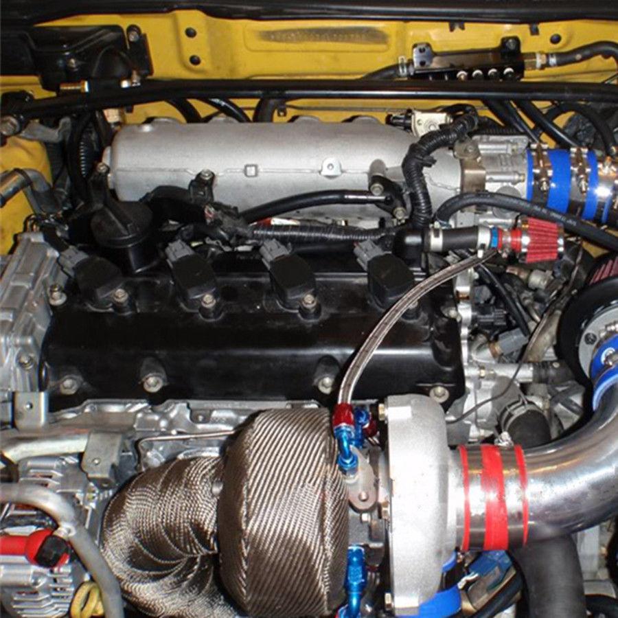 T4 Titan Silizium Edelstahl Draht Turbo Decke Schild Barriere Turbolader