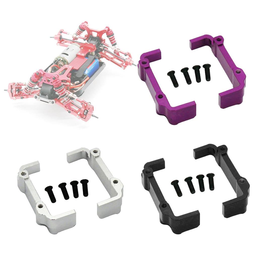 2Pcs 1:12 Scale RC Car Battery Holder Modified Part for 124018 124019 1:12 RC Car