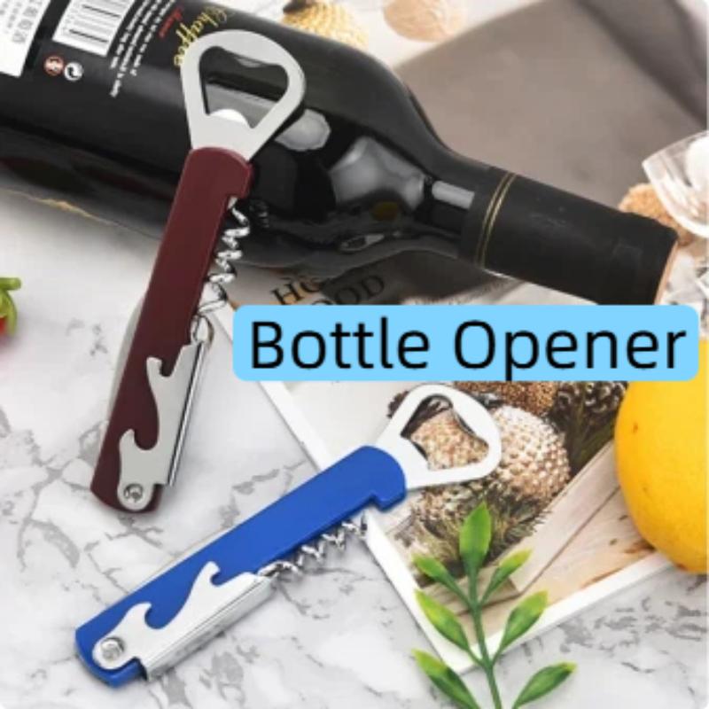 Portable Beer Can and Wine Bottle Opener For Party Essentials Versatile Tool with Comfort Design