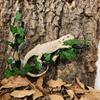 Resin Aquarium Decorations Realistic Reptile Vines Plant Ornaments Vine Branches Driftwood For Chameleon Snake Leopard Gecko