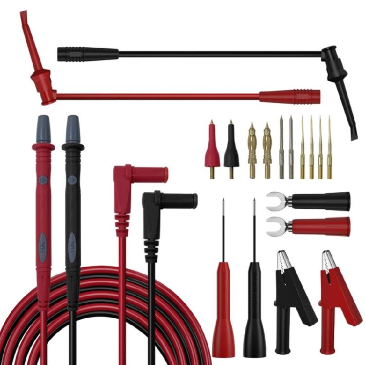 Multifunction Test Probes Banana Plugs Featuring Replaceable tip & Alligators clip Electrical Testing Probes for Lab