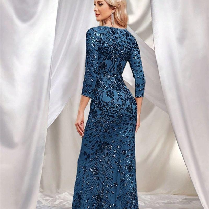 Wedding Dress Long Maix Party Dress Birthday Gown Foreign Trade Formal Dress