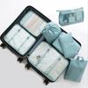 Ensemble de 8 sacs organisateurs pour voyage Sacs organisateurs Accessoires Bagage Valise Organisateur Sac de toilette étanche Rangement pour vêtements