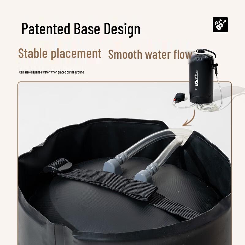 Mobi Garden 10L Portable Solar Shower Bag