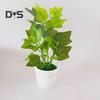 Potted Plant Artificial Bonsai Desktop Decor Fake Green Plant Display