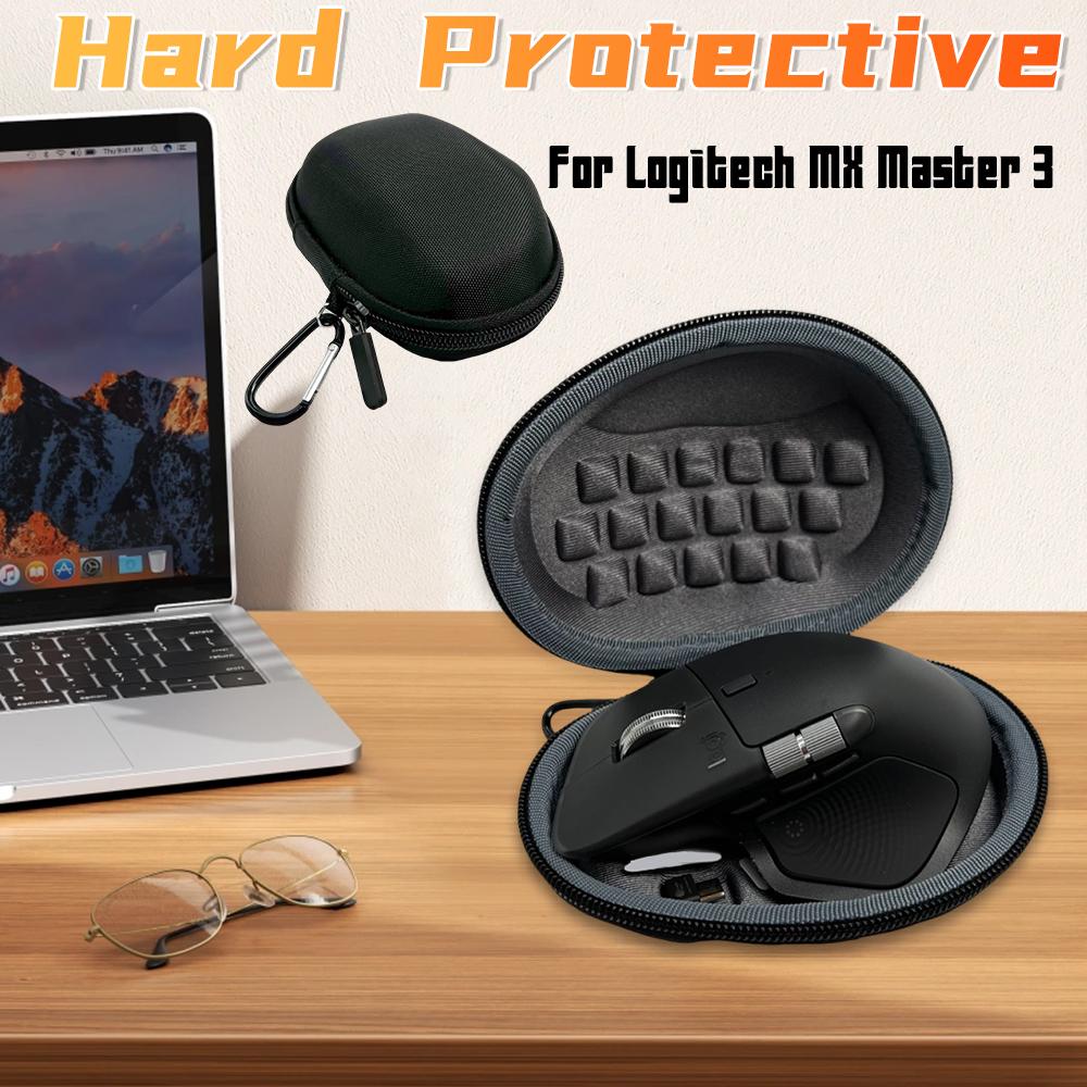 Hard Case Protector for Logitech MX Master 4/3S/3/2 Advanced Wireless Mouse Travel Portable Mice Bag Hard Shelll Accessories