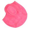 Waterproof Silicone Swimming   with Ear   3D Strong Elasticity   Hair Swimming Hat for Adults