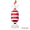 4PCS Big Christmas Ball Ornaments Red Candy Cane Xmas Tree Hanging Pendants Navidad New Year Home Decorations 2024 Natal Gift