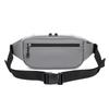 GOLF Chest Bag , Crossbody Bag, Lightweight Shoulder Bag, Phone Bag, Water-Resistant, Cycling Waist Pack, Grey-White