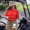 Golftasche mit Kordelzug, Golf-Tee-Tasche, Aufbewahrungstasche für Golfbälle, grüne Gabel, tragbares Golfzubehör für Golfbegeisterte