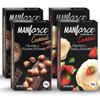 Manforce Cocktail Dotted Ring Condoms Combo Strawberry Vanilla Choco 4×10