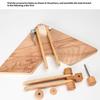 Desktop Wood Embroidery Hoop Holder Height Adjustable Embroidery Frame Stand For Beginner Stitching Needlework Craft