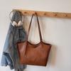 Retro bag women's large capacity 2025 new autumn and winter versatile simple shoulder bag premium texture commuter tote bag