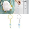 Argentina Map Flag Keychain Stainless Steel Charm Keyring Remembrances Jewelry