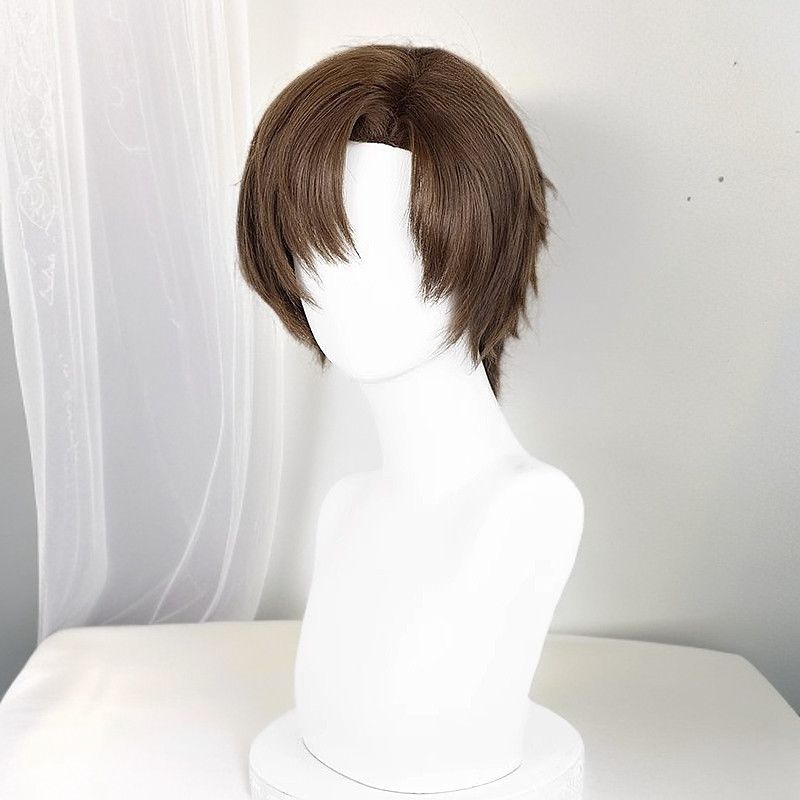 Xie Yuchen Cosplay Wig - Fashionable Fluffy Short Hair Full Head Cover Wig - Daily Outfit or Anime Cosplay Wig
