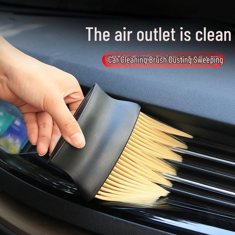 Soft Brush Car Interior Dust Remover & Air Vent Cleaner
