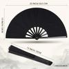 1pc Hand Fans For Foldable Large Folding Fan Vintage Retro Fans Chinese Kung Fu Tai Chi Festival Dance Decorations Hand Held Fan