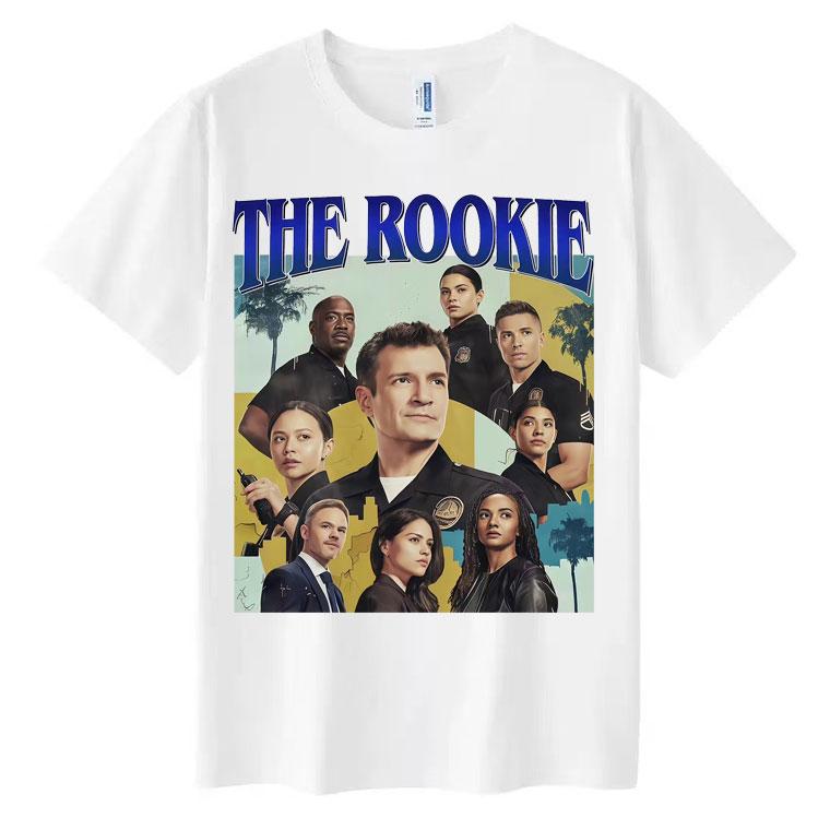 

Funny Movie The Rookie Trendy Graphic TShirts Unisexs Women Harajuku Oversized Crewneck Short Sleeve Tshirt Casual Y2K T Shirt 4XL