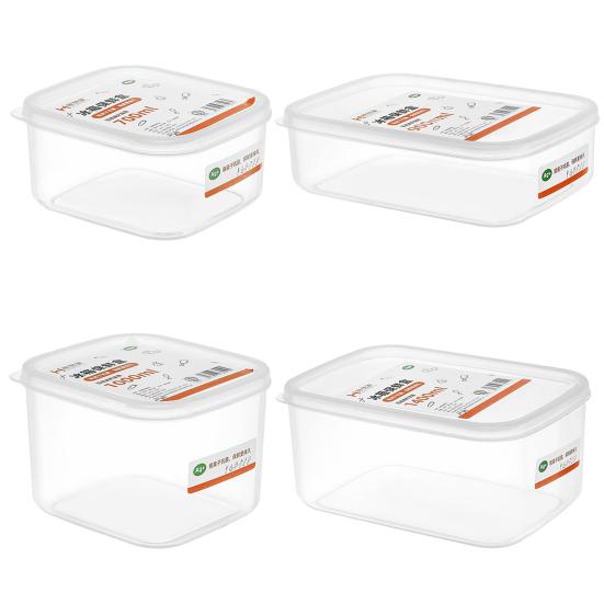 Box with Lid Clear Large Oven Capacity Microwave Safe Vegetables Fruits