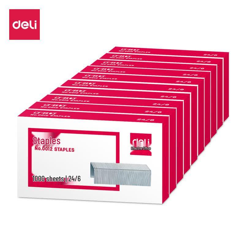 Deli #12 High-Strength Staples, 10 x 1000 Count