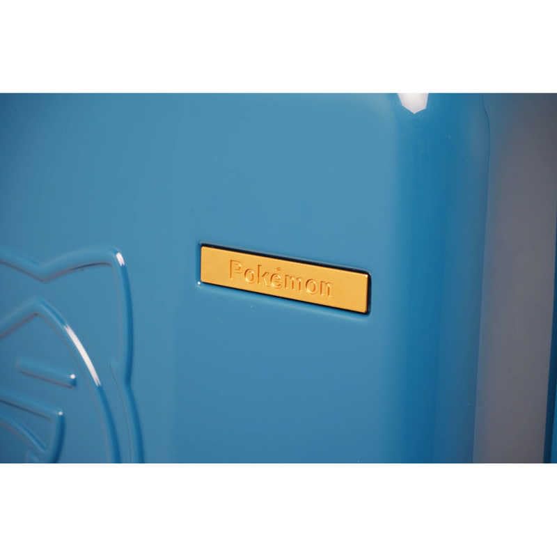 with Combination TSA Lock Pokémon Carry-On Suitcase, Small, Lightweight, Snorlax, Pokémon Design, PK-0886-50, Lock, (Blue/37L)