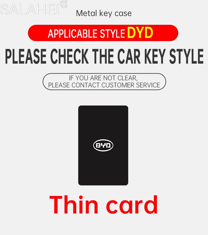 For BYD Tang DM Han EV Song Qin PRO PLUS DMI Car NFC Card Remote Key Cover Fob Case Protector Holder Shell Keychain Accessories