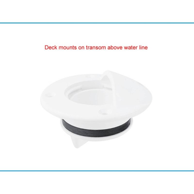 Anti-Ultraviolett-Nylon Marine Bootsdeck-Abflussventil - Schraubkappe Stöpsel Zubehör für Yacht-Entwässerungsbeschläge Ersatz