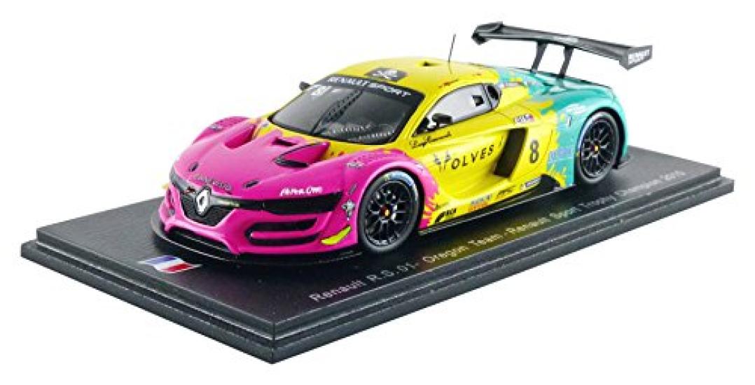 

Spark National Model Renault Oregon Team 2015 Renault Sport Trophy Champion Capitanio 1/43 R.S.01 #8 D. Fumanelli/D.