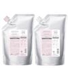 Gemile Fran Heat Gloss M Shampoo 1000mL + Treatment 1000g Refill Set