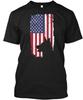 German Shepherd American Flag T Shirt Made In the USA Size S To 5XL