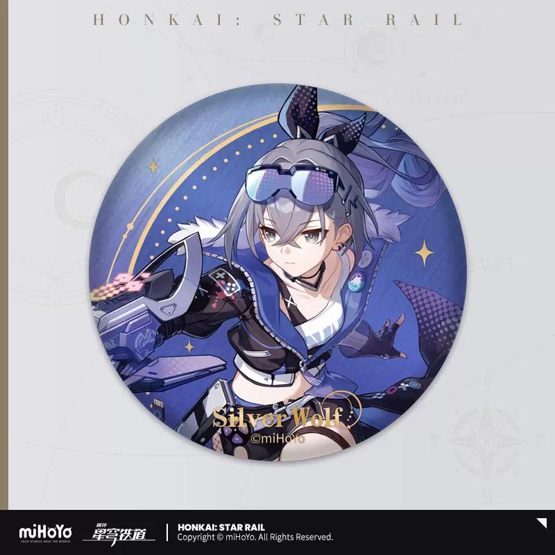 Sunsyea Honkai Star Rail Official Merch miHoYo Original Authentic XJLX Series Badge Vol.1 Dan Heng Blade Kafka Dr. Ratio