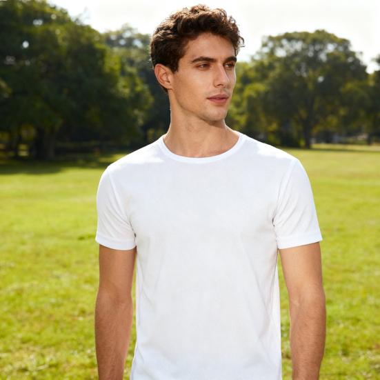 Summer Quick-Drying T-shirt Crew Neck Short Sleeve Solid Color Tee Breathable Casual Tee Shirt for Boys Girls Men Women Fitness