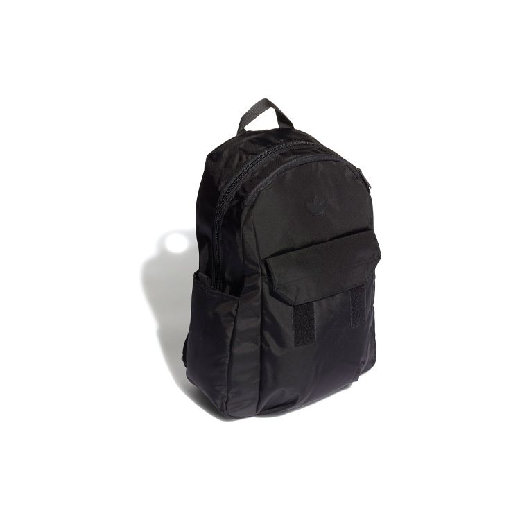 Adidas Originals Adicolor Contempo Zipper Nylon Backpack Unisex Backpacks Black HL6694