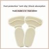 1Pairs T-shaped Heel Pad for Women, Anti Drop Heel High Heels, Anti-wear Foot Heel Pad, Half Size Pad, Major Changes, Minor Adjustments, One Size Pad