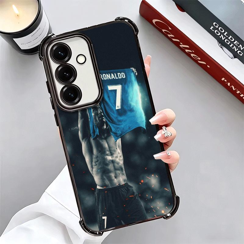 Fußballstar R-Ronaldo C-CR7 Weiche Handyhülle für Samsung A17 A27 A07 A37 A57 A16 A56 A15 A55 A14 A54 A13 A53 A26 A36 A25 A35 A2